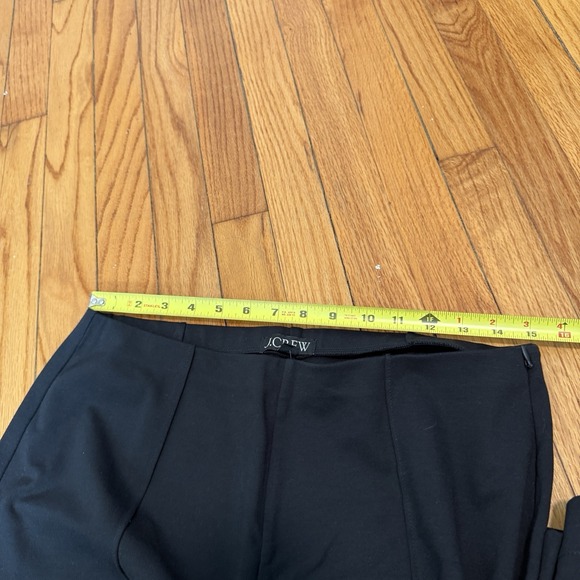 J. Crew NWT Black Wide-Leg Pant in Stretch Ponte Size Large - Picture 10 of 10